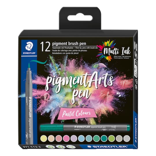 STAEDTLER® Pigments Arts Pastel Brush Pen Set